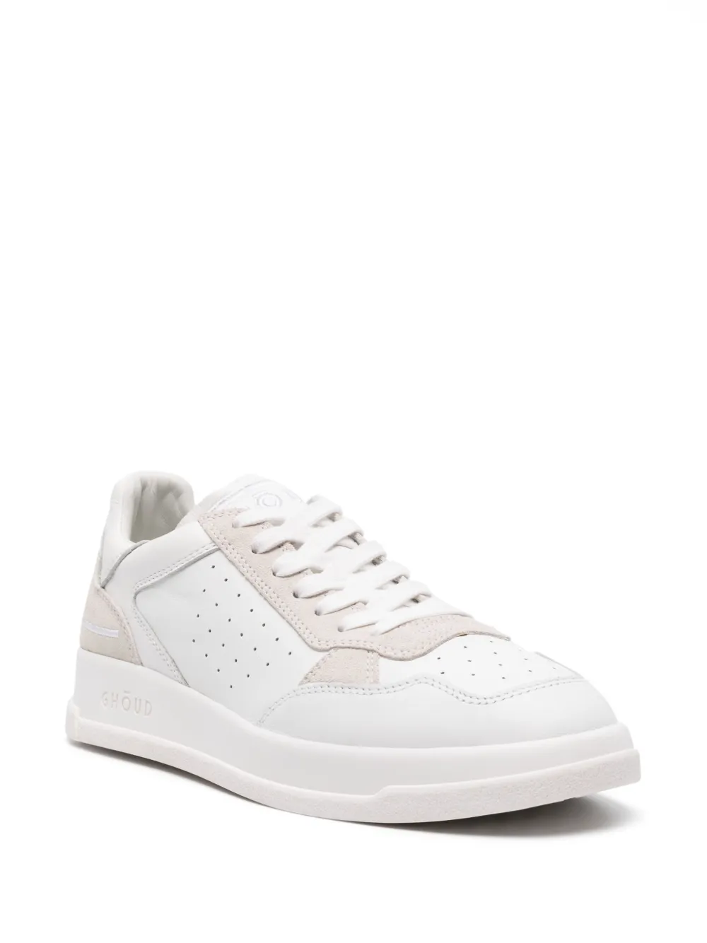 GHŌUD Tweener leather sneakers - Wit