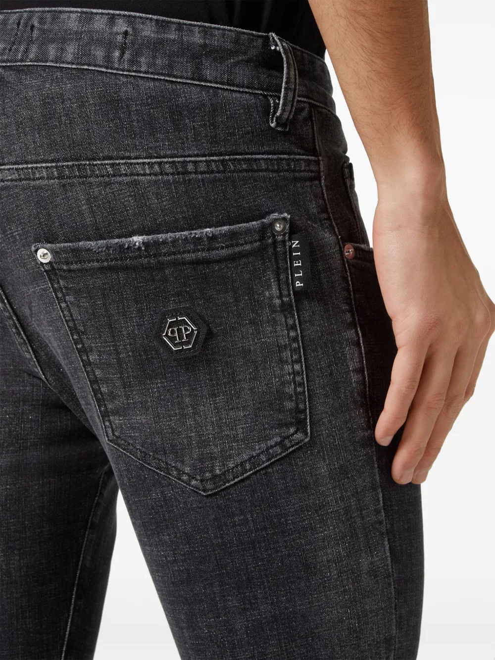 Philipp Plein スキニージーンズ | ブラック | FARFETCH JP