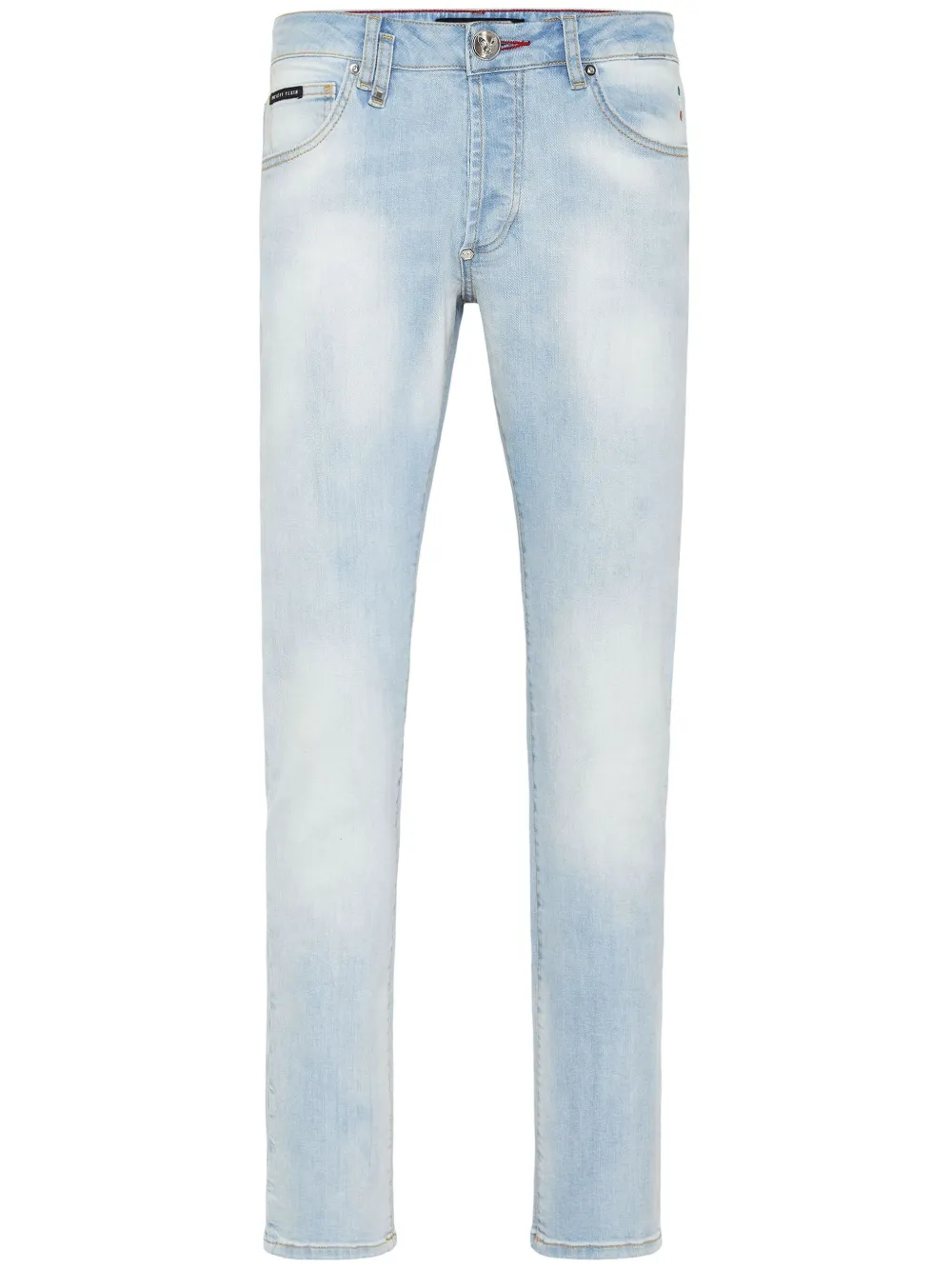 Philipp Plein Straight jeans Blauw