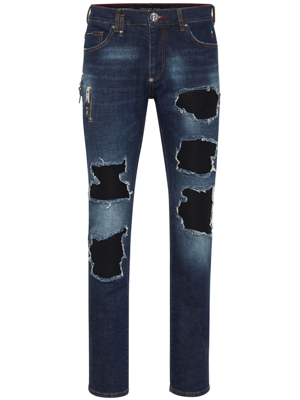 Philipp Plein Rock Star スキニージーンズ - ブルー Philipp Plein Rock Star スキニージーンズ - ブルー