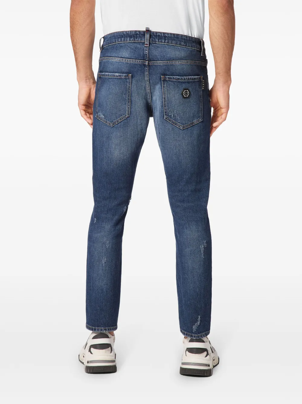 Philipp Plein Skinny jeans Blauw