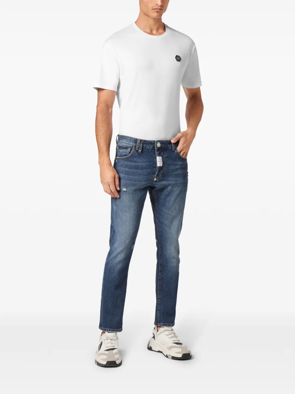 philippplein Philipp Plein Skinny jeans - Blauw