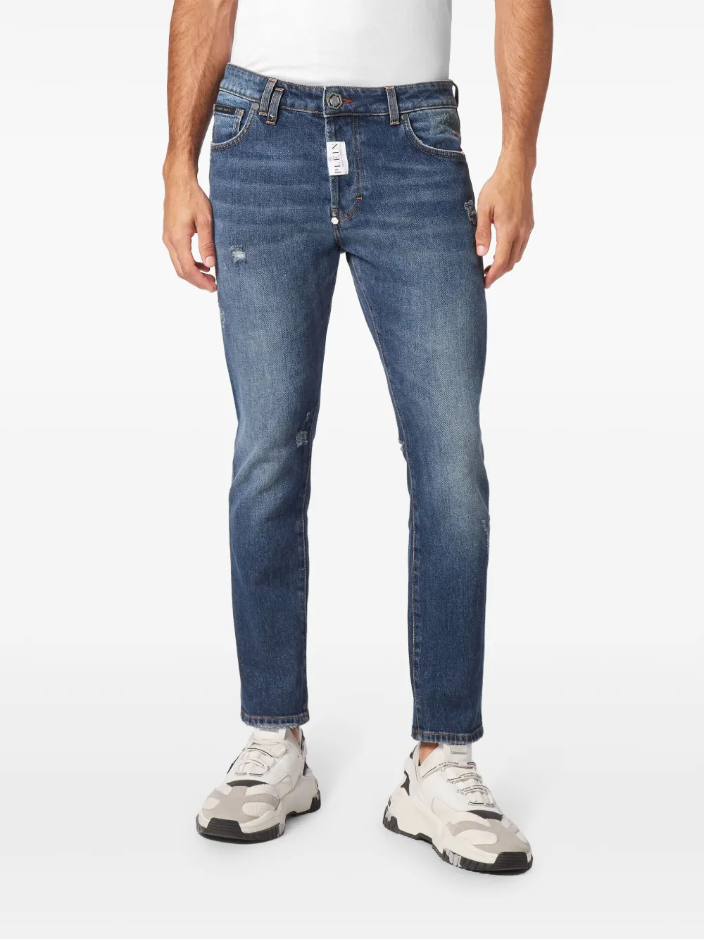 Philipp Plein Skinny jeans Blauw