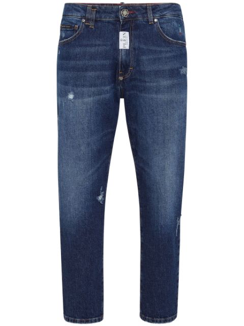 Philipp Plein Detroit mid-rise straight-leg jeans Men