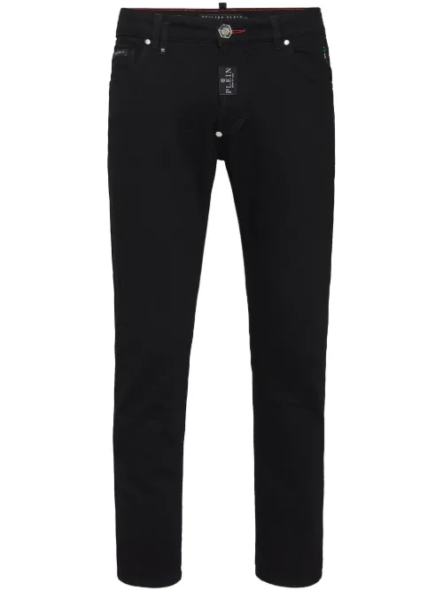 Jean skinny à plaque logo - Philipp Plein - Modalova