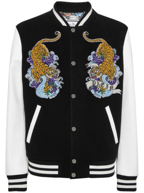 Philipp Plein tattoo-patches bomber jacket Men