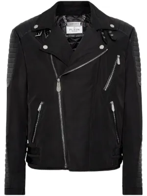 Philipp Plein（フィリッププレイン）レザージャケット - FARFETCH