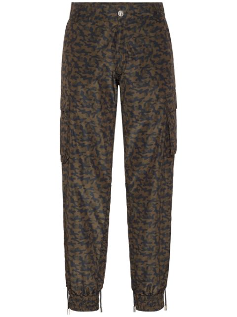 Philipp Plein camouflage cargo trousers Men