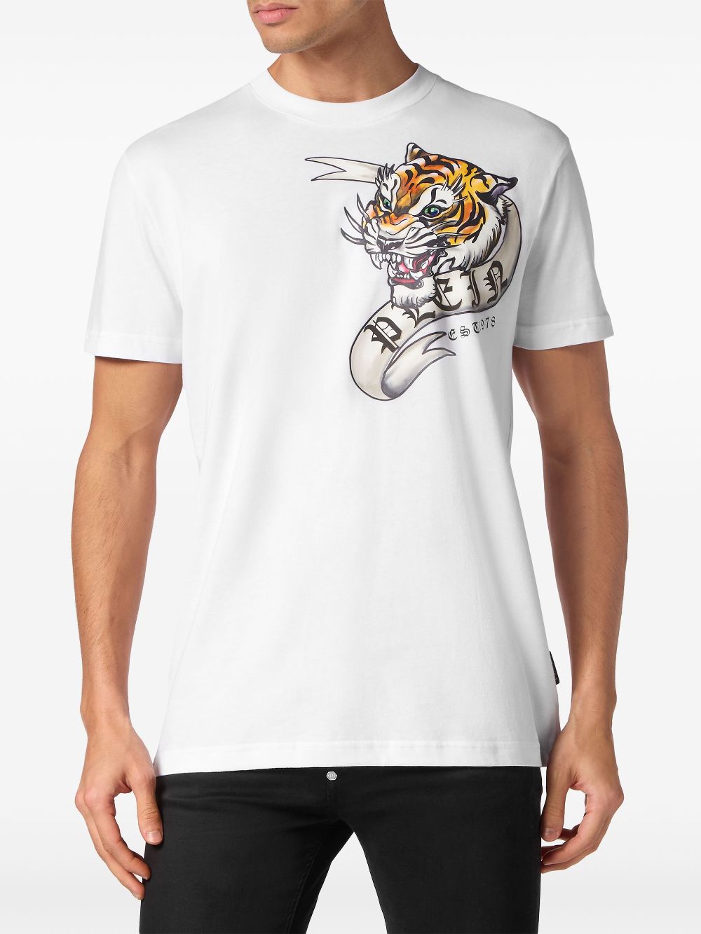 Philipp Plein graphic-print cotton T-shirt Men