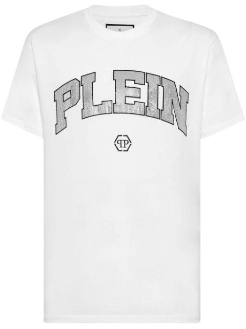 Philipp Plein logo-embellished cotton T-shirt Men