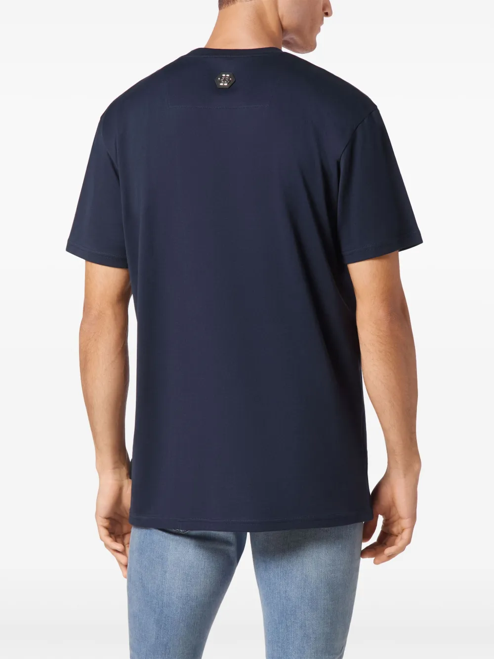 Philipp Plein SS Tattoo T-shirt Blauw