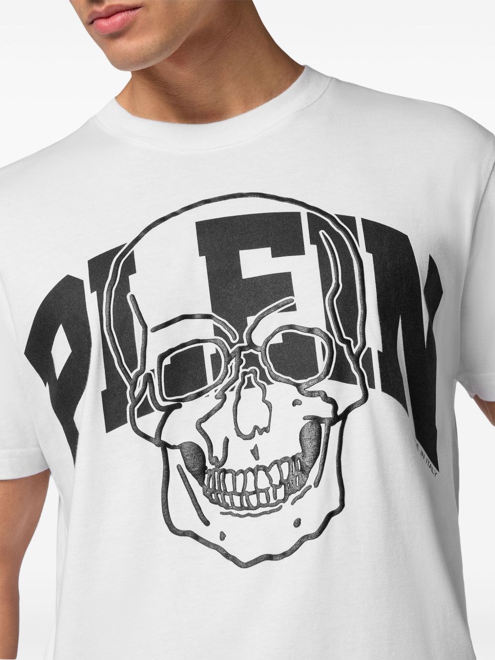 Philipp Plein Skull-print cotton T-shirt Men