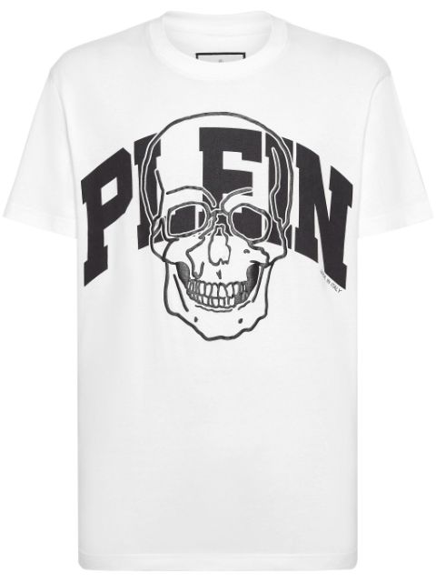 Philipp Plein Skull-print cotton T-shirt Men