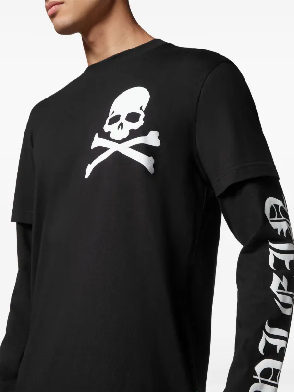 Hexagon-logo leather belt