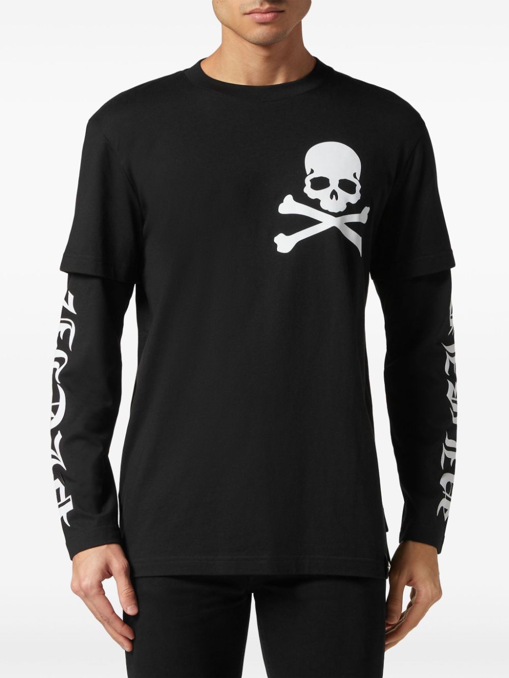 Philipp Plein skull-print cotton T-shirt Men