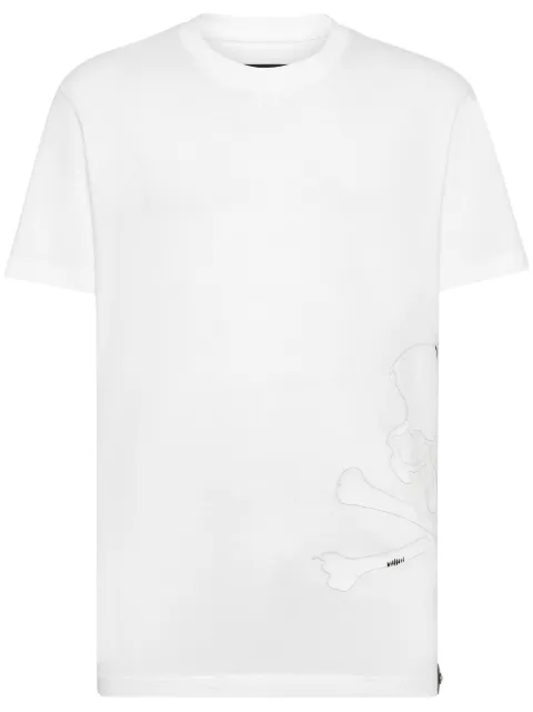 Philipp Plein Skull&Bones-print cotton T-shirt