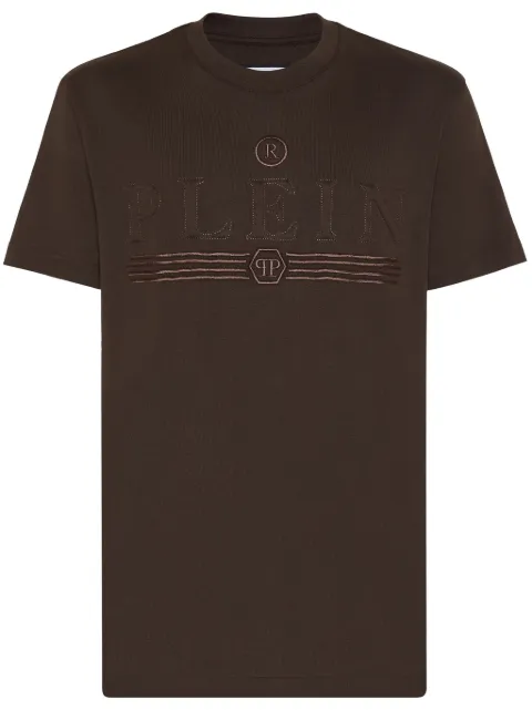 Philipp Plein playera con logo estampado