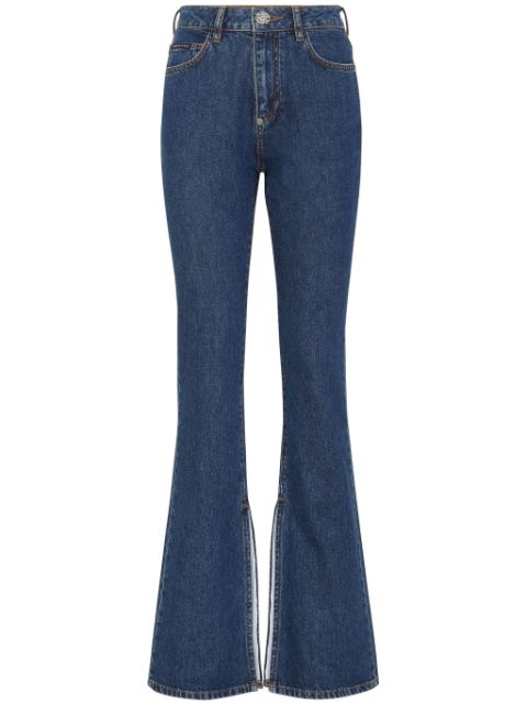 Philipp Plein high-waisted flared jeans Women