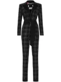 Philipp Plein Cady Strass cut-out jumpsuit - Black