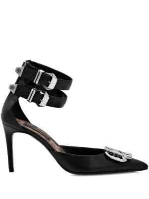 Balenciaga Cagole 70mm スリングバック パンプス | ブラック