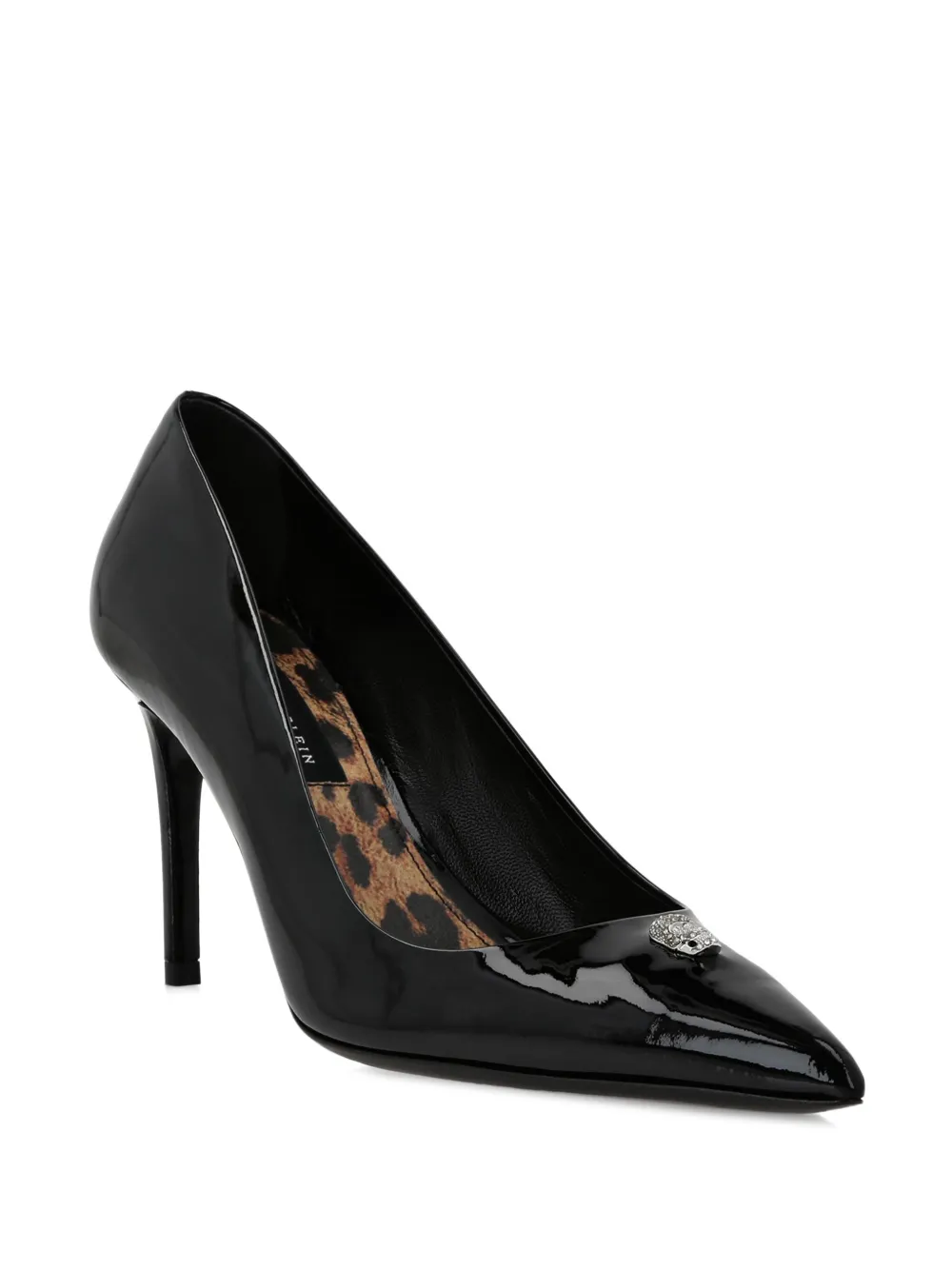 Philipp Plein Decolleté 80 mm pumps - Zwart