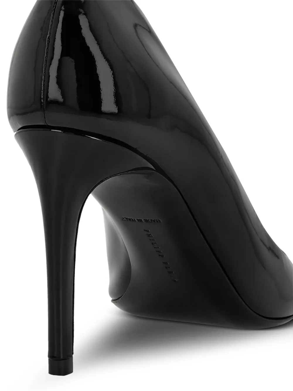 Philipp Plein 80mm Decollete Pumps In Black