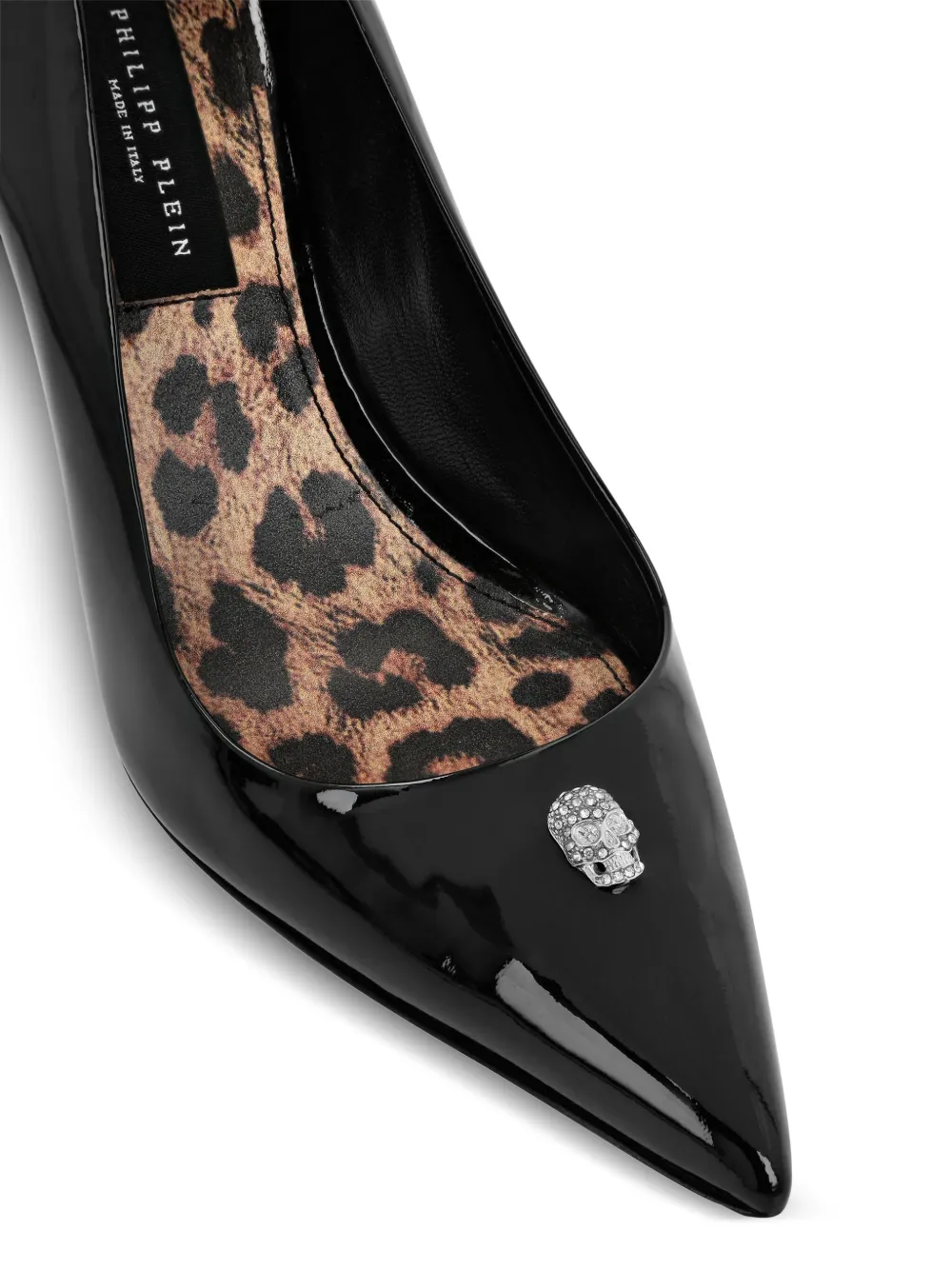 Philipp Plein 80mm Decollete Pumps In Black