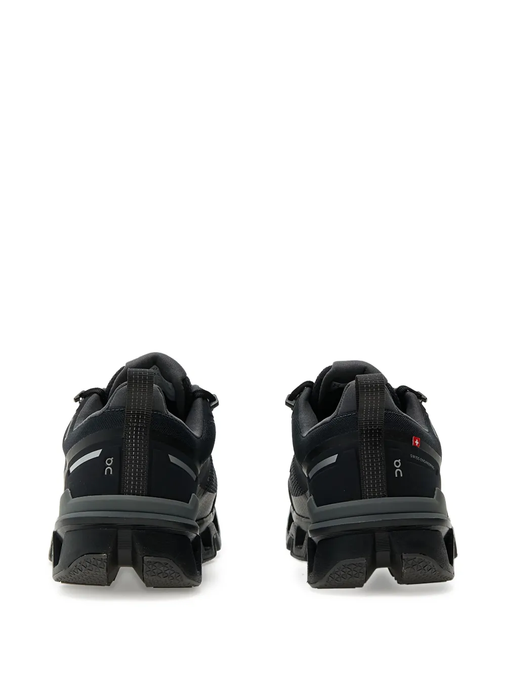 On Running logo-print sneakers Black