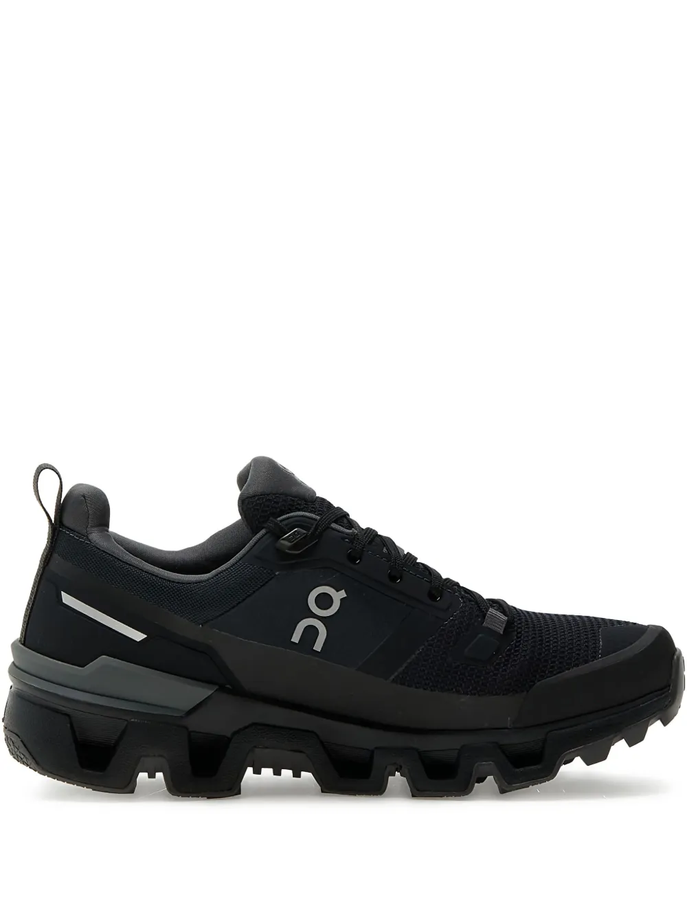 On Running logo-print sneakers Black