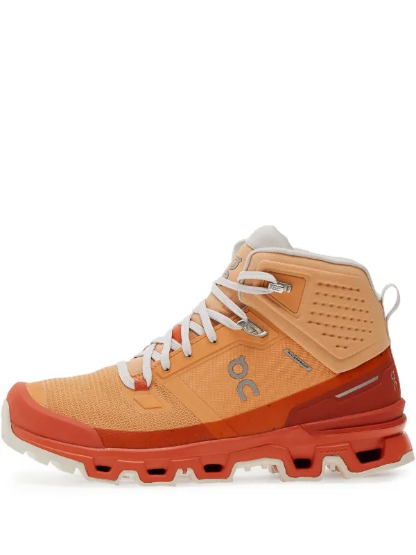 On Running Cloudrock Hiking Boots Orange FARFETCH ID