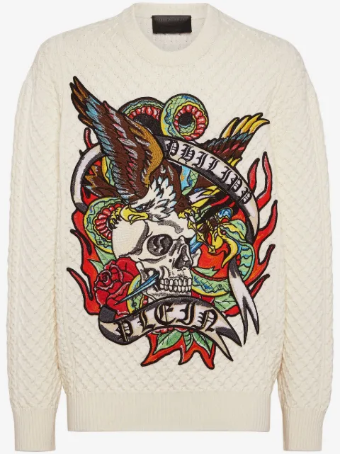 Philipp Plein suéter Tattoo