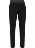 Philipp Plein contrasting jogging trousers - Black