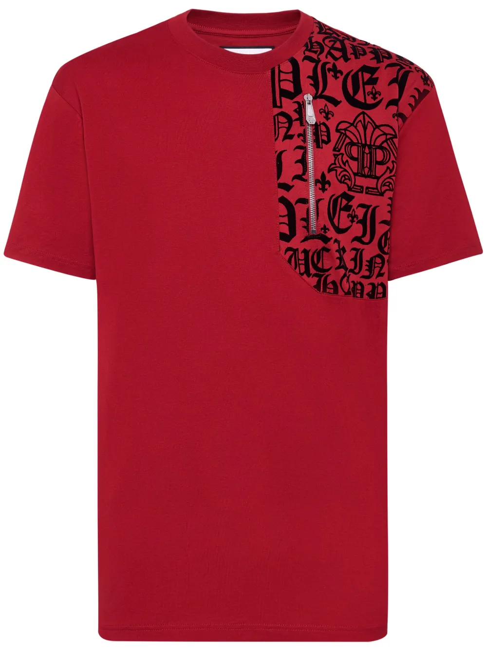 Philipp Plein T-shirt met logoprint Rood