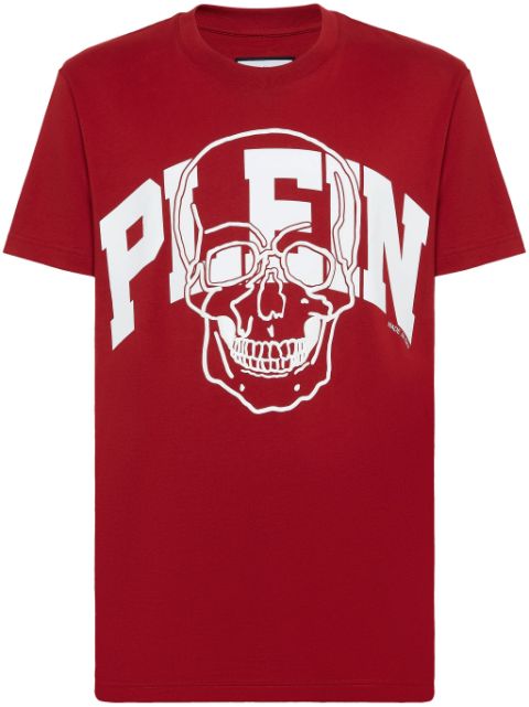 Philipp Plein Skull-print cotton T-shirt Men