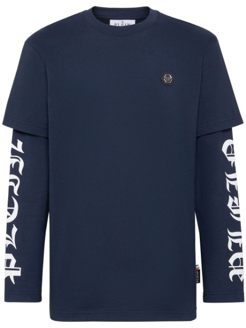 Philipp Plein layered cotton T-shirt Men