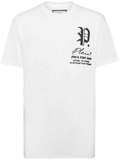 Philipp Plein logo-print cotton T-shirt Men