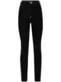 Philipp Plein crystal-embellished skinny jeans - Black