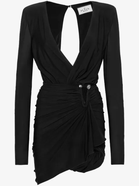 Philipp Plein piercing-detail mini dress