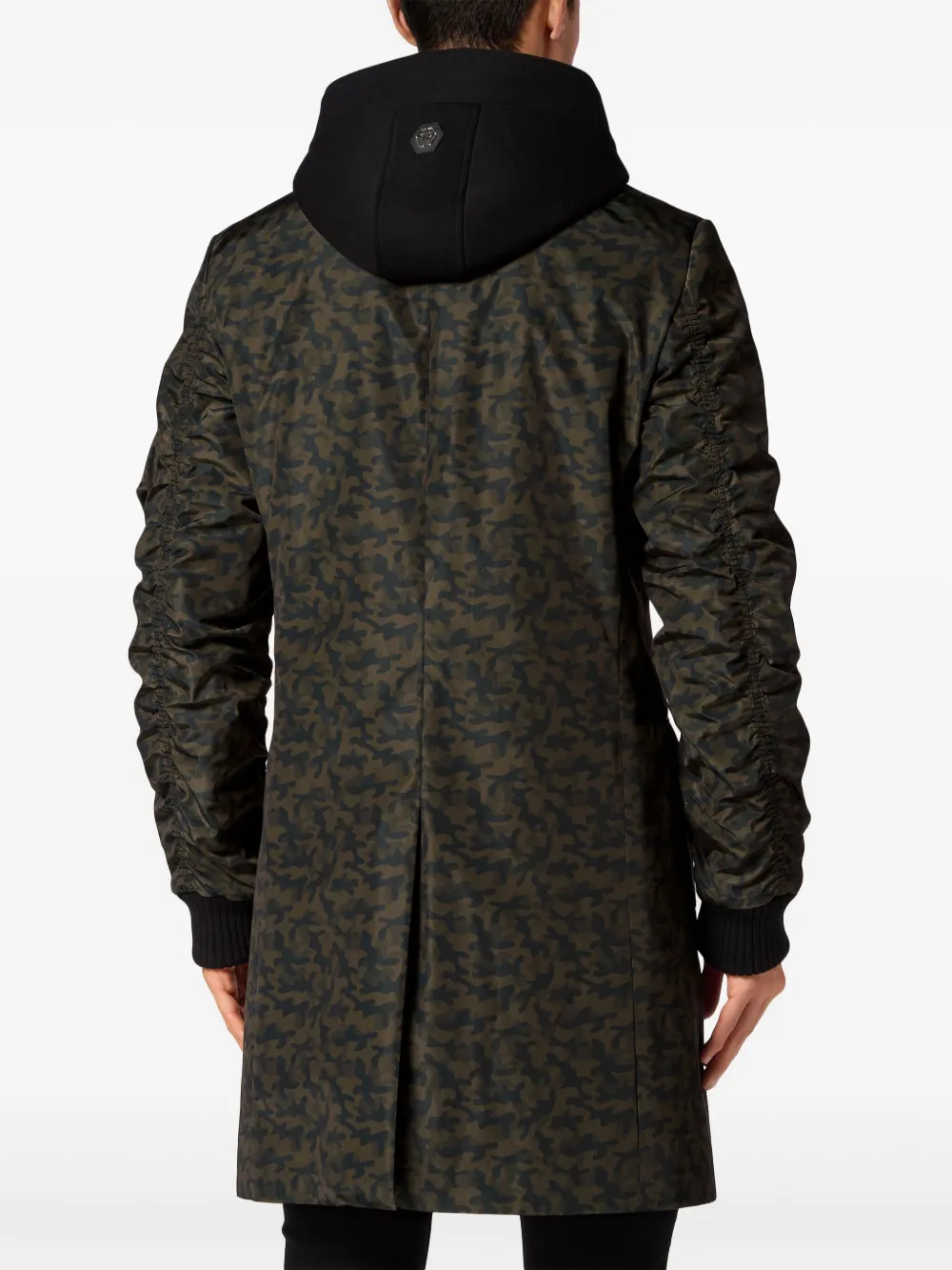 Philipp Plein Jas met camouflageprint Zwart
