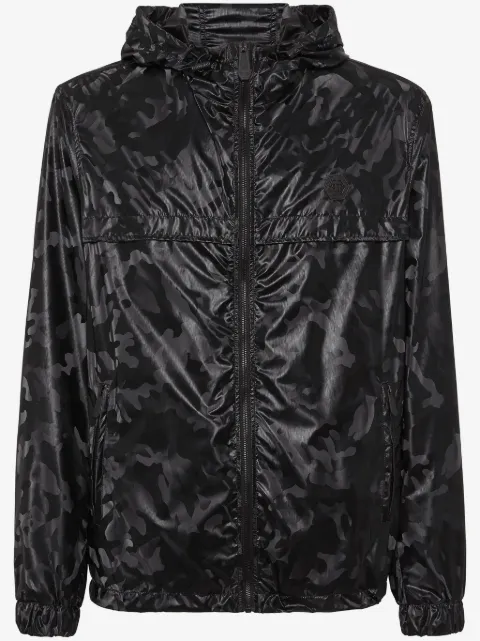 Philipp Plein coupe-vent à imprimé camouflage