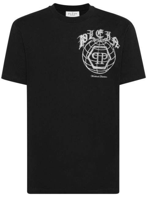 Philipp Plein logo-print cotton T-shirt Men