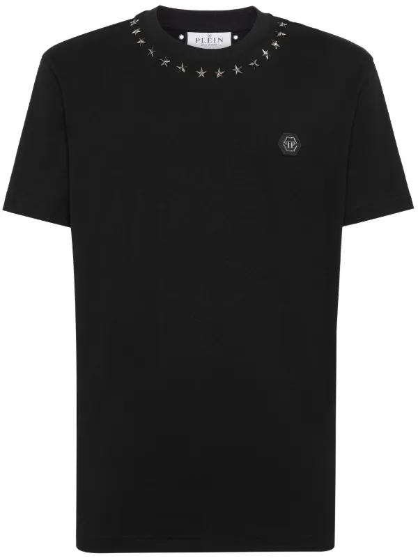 Tシャツ・カットソー PHILIPP PLEIN Men T Shirts PAECMTK8252PJY002N02 Black Philipp Plein T-Shirt - Black - Men | PAECMTK8252PJY002N02