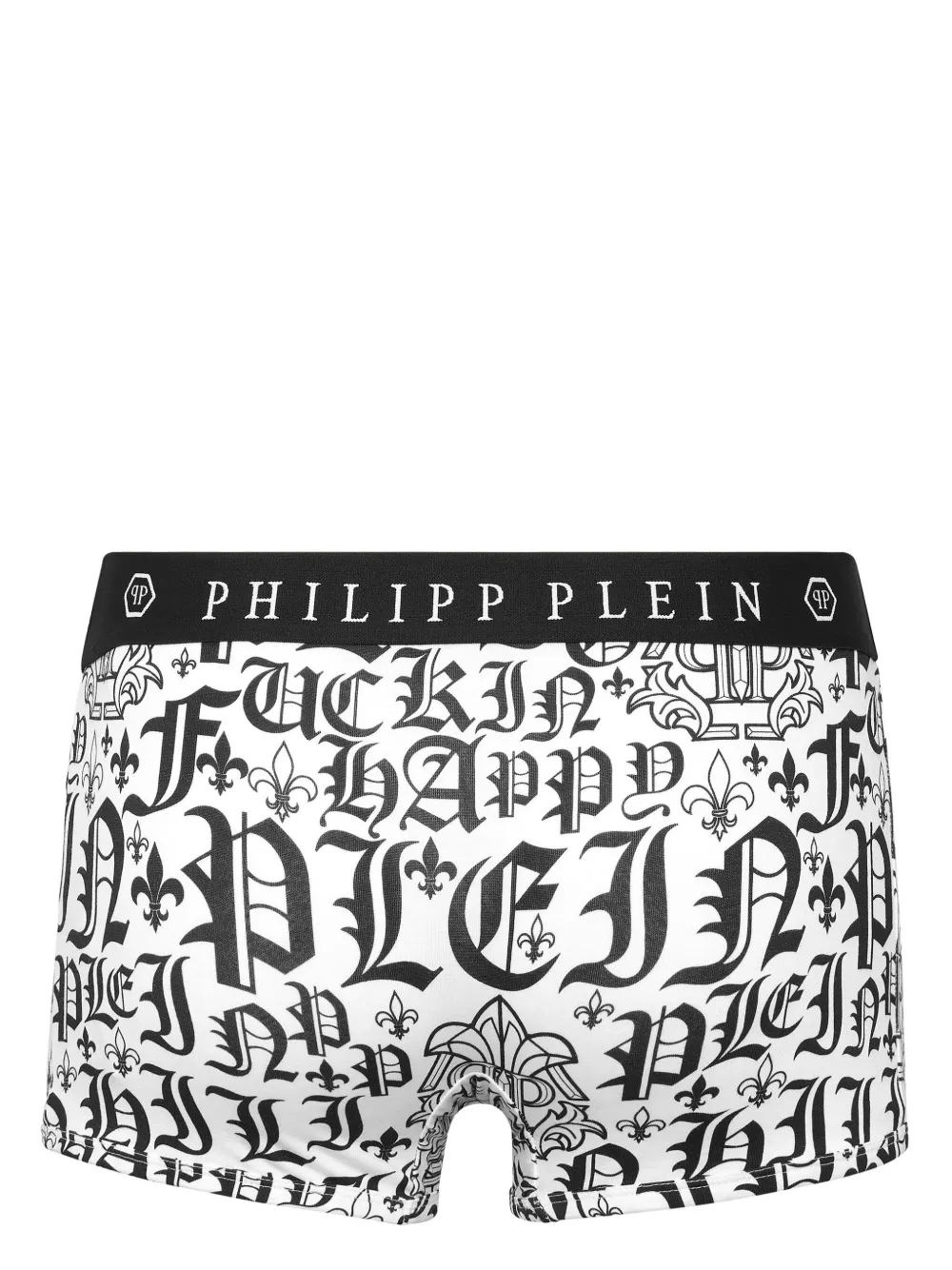 Philipp Plein Broek met elastische tailleband - Wit