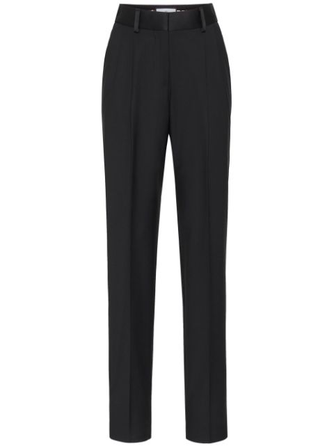 Philipp Plein logo-plaque tailored trousers Women