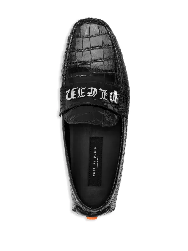 Philipp Plein Loafer Leather Loafers Plein Lettering | Philipp Plein main image 3