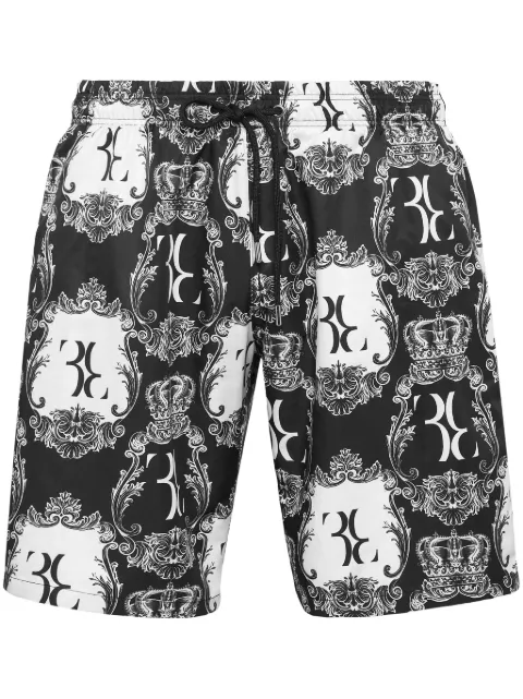 Billionaire shorts de playa con logo estampado