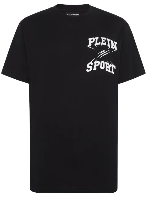 Plein Sport logo-print crew-neck T-shirt 