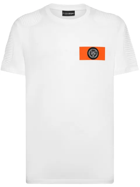 Plein Sport playera con logo de parche