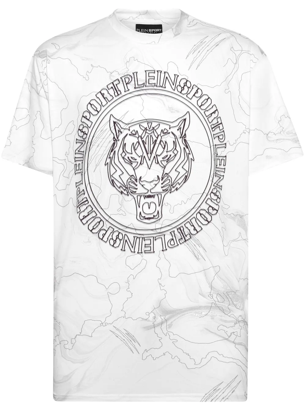 Plein Sport Lunar クルーネック Tシャツ - ホワイト Plein Sport Lunar クルーネック Tシャツ - ホワイト