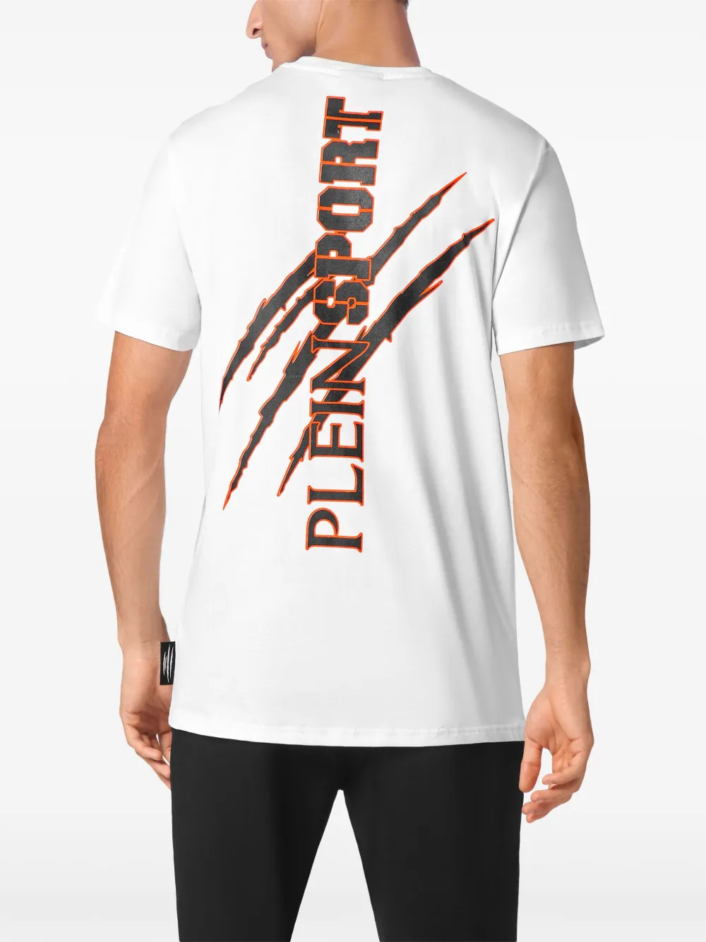 Plein Sport T-shirt met logoprint Wit